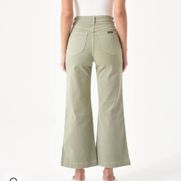 NWOT Rolla’s Stretch Sailor Jean in Green size 30 - Picture 3 of 13